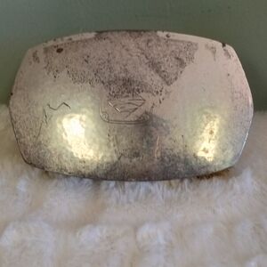 Vintage Sterling Silver Boot Clothing Brush Monogram